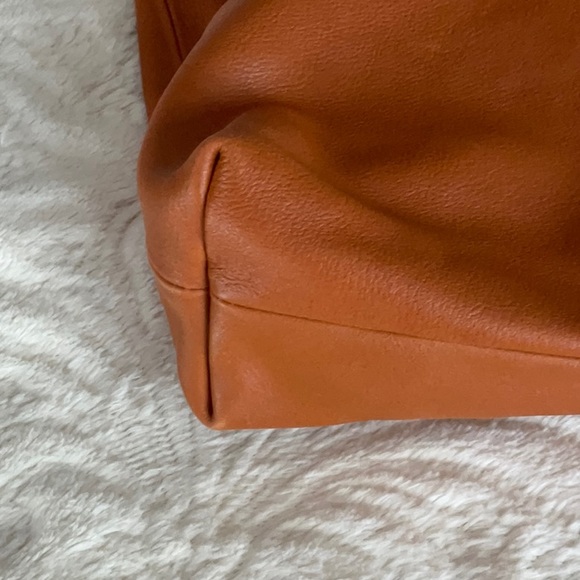 NWOT raw leather tote - Picture 2 of 5